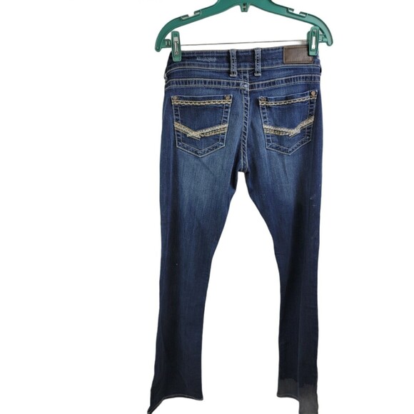 BKE Buckle‎ Bootcut Stella Slim Bootcut Thick Stitch Jeans  28 Long - Picture 4 of 5